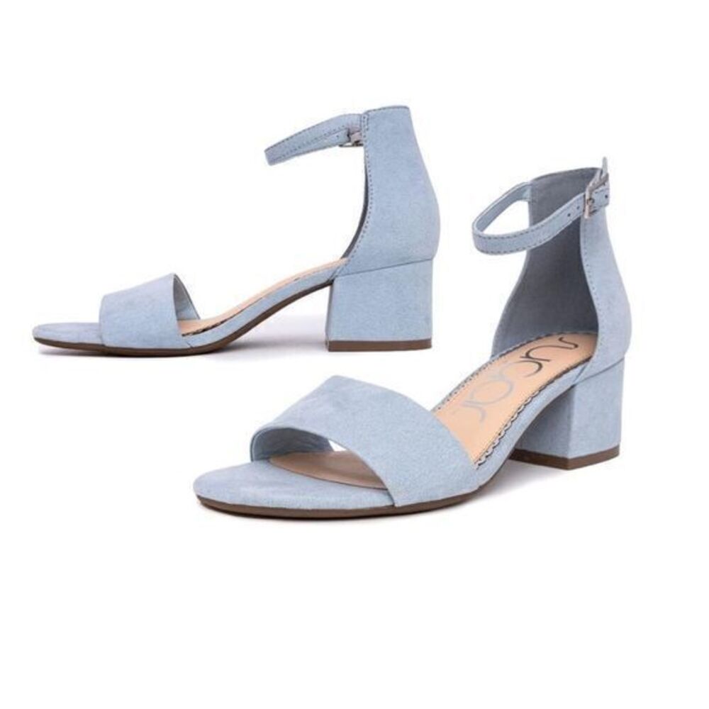 Sugar Women's Low-Chunk Low Heel Dress Sandal Size 7.5 # Box A44